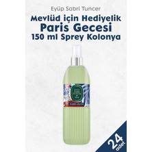 Eyüp Sabri Tuncer Paris Gecesi Kolonya Sprey 150 ml x 24 Adet