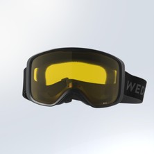 Decathlon Wedze Yetişkin Kayak Snowboard Maskesi - Kötü Havalar - Siyah - G100 S1