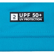 Decathlon Olaian Çocuk Uv Koruması Sağlayan Kısa Kollu Sörf Tişörtü - Mavi