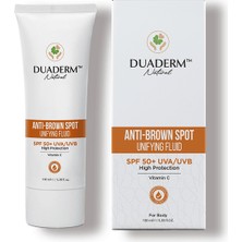 Duaderm Leke Karşıtı Yüksek Koruma Anti-Brown Vücut Güneş Kremi Spf 50+ (Vitamin C + Uva UVB)100ML