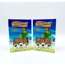 Bossman 2 Paket Muhabbet Kuşları Için 10LU Ballı Kraker