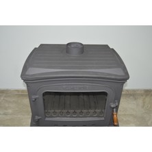 Flame Stove Flamestove FS-032  Altara 3 Camlı Odun Hazneli Pik Döküm Şömine Soba