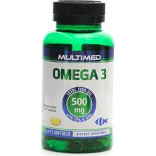 Multimed Omega 3 Yüksek Epa Dha 500 Mg Balik Yaği 100 Softgel