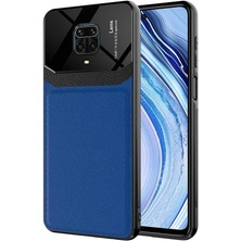 MRC İletişim Xiaomi Redmi Note 9 Pro Deri Görünümlü Ultra Koruyucu Kılıf Emiks Kapak   