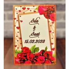 Solmaz Düğün Kına Söz Nikah Magnetler 25 Adet