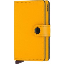 Secrid Miniwallet Yard Powder Ochre - %100 Orjinal Avrupa Derisi Cüzdan