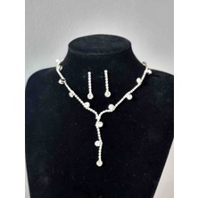 Yağmur Aksesuar ve Takı Dünyası Kristal Taşlı Set Takımı
