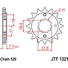 Honda Ön Dişli / Honda / Crf 250 Rl / 250CC / (Dişli Sayısı : Orijinal-1) / 2017-2018-2019-2020