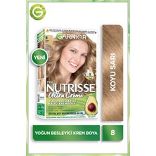 Garnier 3'lü Nutrisse Ultra Creme - 8 Seti