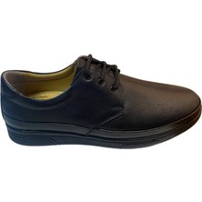 Serhan Ayakkabı 430 Erkek Siyah (40-44) Deri Comfort Ayakkabı