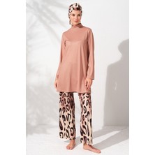 Pierre Cardin Uzunkollu Tesettür Mayo  Desenli 231908