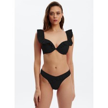 Louren Siyah Kadın Bikini Üst LRN23YMM8521