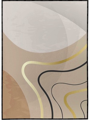 SHOP365 Toprak Renk Tonları Tasarım Modern Poster P-001504