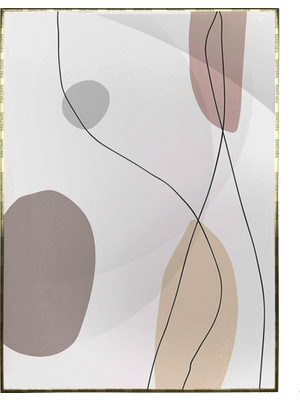 SHOP365 Toprak Renk Tonları Tasarım Modern Poster P-002168