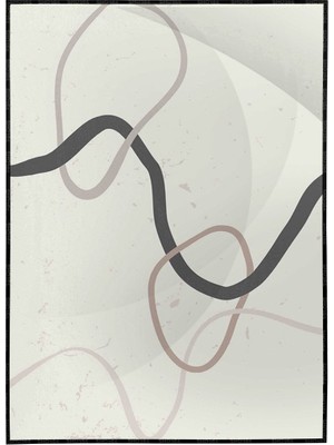 SHOP365 Toprak Renk Tonları Tasarım Modern Poster P-002176