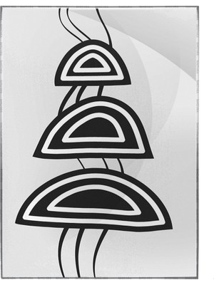 SHOP365 Toprak Renk Tonları Tasarım Modern Poster P-002159