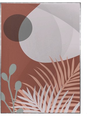 SHOP365 Tropikal Çizim Tasarım Modern Poster P-001957