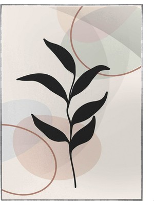 SHOP365 Bitki Yapraklar ve Şekiller Modern Poster P-002015