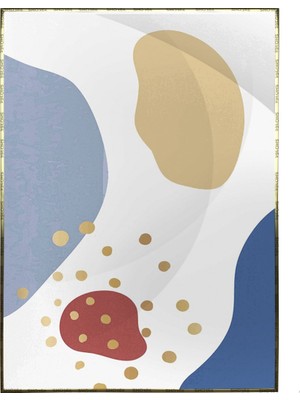 SHOP365 Yapraklar Veya Şekiller Modern Poster P-001694