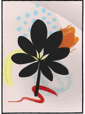SHOP365 Doğa Bitki Modern Illüstrasyon Poster P-002648