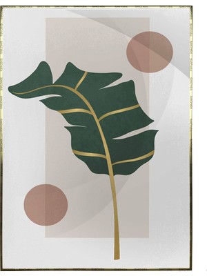 SHOP365 Doğa Bitki Modern Illüstrasyon Poster P-002511