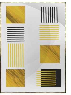 SHOP365 Toprak Renk Tonları Tasarım Modern Poster P-002407