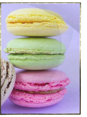 SHOP365 Renkli Kurabiyeler Dekoratif Poster P-003031