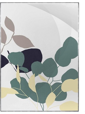 SHOP365 Bitki Yapraklar ve Şekiller Modern Poster P-003597