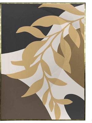 SHOP365 Botanik Şekiller Modern Poster P-003639