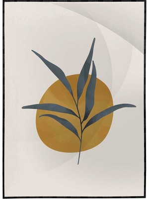 SHOP365 Botanik Şekiller Modern Poster P-003727