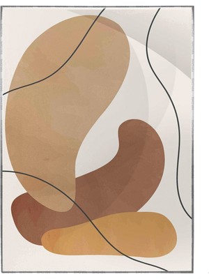 SHOP365 Renkli Şekiller Modern Poster P-004144