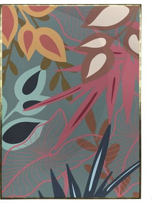 SHOP365 Doğa Sanatsal Çizimler Modern Poster P-004129