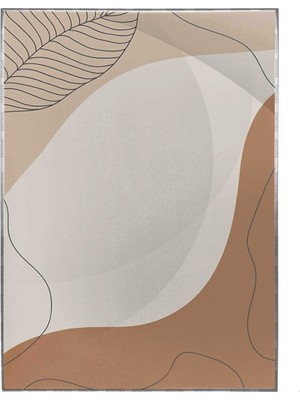 SHOP365 Bitkiler ve Şekiller Dekoratif Pastel Renkler Modern Poster P-000197