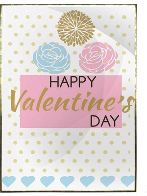 SHOP365 Sevgi Aşk Sevgililer Günü Temalı Illüstrasyon Poster P-000228