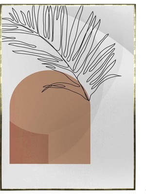 SHOP365 Çiçekler Bitki Botanik Illüstrasyon Poster P-000703