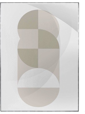 SHOP365 Toprak Renk Tonları Tasarım Modern Poster P-001458