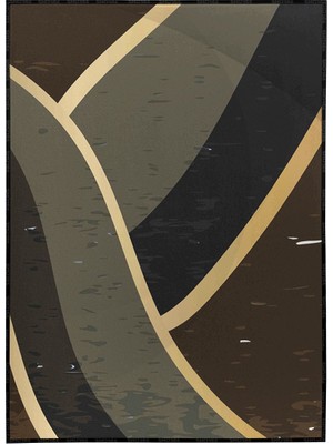 SHOP365 Şekiller Lüks Dekoratif Modern Poster P-001697