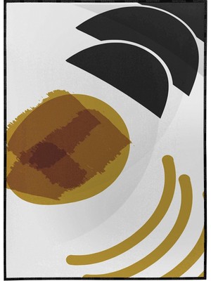 SHOP365 Toprak Renk Tonları Tasarım Modern Poster P-002152