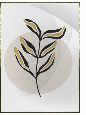 SHOP365 Doğa Bitki Modern Illüstrasyon Poster P-002552