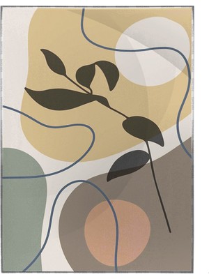 SHOP365 Botanik Şekiller Modern Poster P-003723