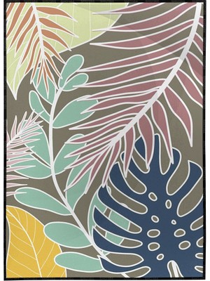 SHOP365 Botanik Şekiller Modern Poster P-003756