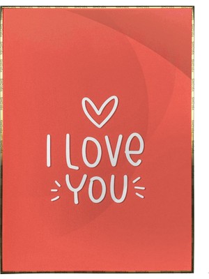 SHOP365 Sevgi Aşk Temalı Illüstrasyon Poster P-003301