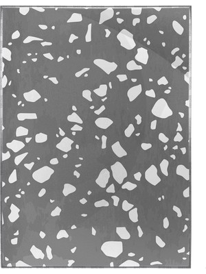 SHOP365 Şekiller Karışık Renkler Modern Dekoratif Poster P-003698