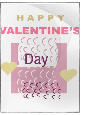 SHOP365 Sevgi Aşk Sevgililer Günü Temalı Illüstrasyon Poster P-000224