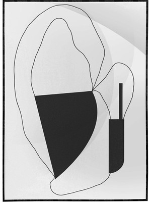 SHOP365 Toprak Renk Tonları Tasarım Modern Poster P-001417