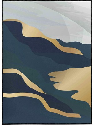 SHOP365 Dağ Doğa Manzara Dekoratif Modern Poster P-002337