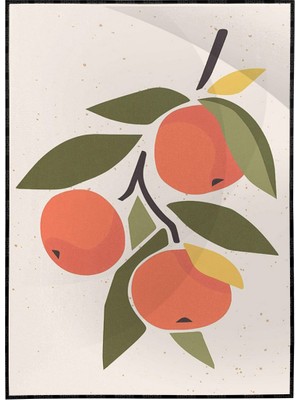 SHOP365 Mandalina Pastel Renkler Modern Poster P-002845