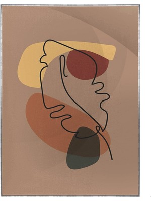 SHOP365 Doğa Sanatsal Çizimler Modern Poster P-004077