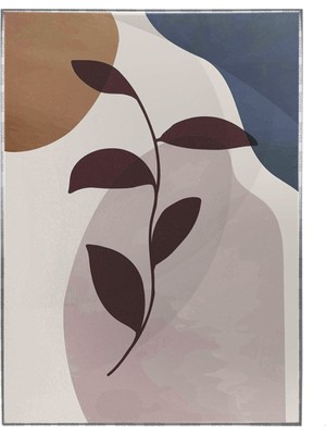 SHOP365 Yapraklar ve Şekiller Modern Poster P-003978