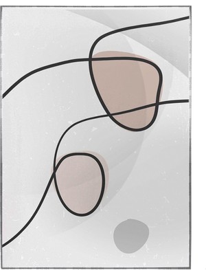 SHOP365 Toprak Renk Tonları Tasarım Modern Poster P-001463